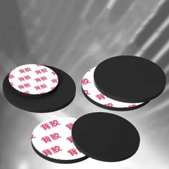 Round Rubber Pads Disc Sheet Self Adhesive Gaskets Dia 6mm-100mm Thick 0.5-5mm
