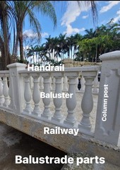SQUARE COLUMNS KEYSTONE FOR BALUSTRADE PRECAST STONE