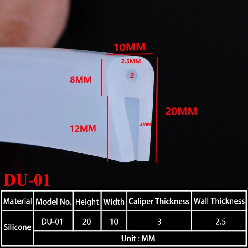 Car Door Boot Edge Protector Strip Trim U Shape Guard Seal Silicone Various Size