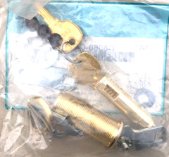 (2) CompX C8060-C413A Cam Lock 1 3/4″ Keyed Alike Bright Brass USA MADE