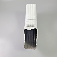 Downspout Gutter Elbow 2×3 “B” Style – White 27265 Made in USA