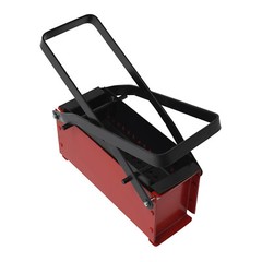 Manual Red Newspaper Briquette Maker Waste Paper Brick Maker Brick Maker