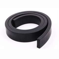 Smooth Solid Nitrile Rubber Strip Square Sheet Oil Resistant 4mm-40mm NBR Black