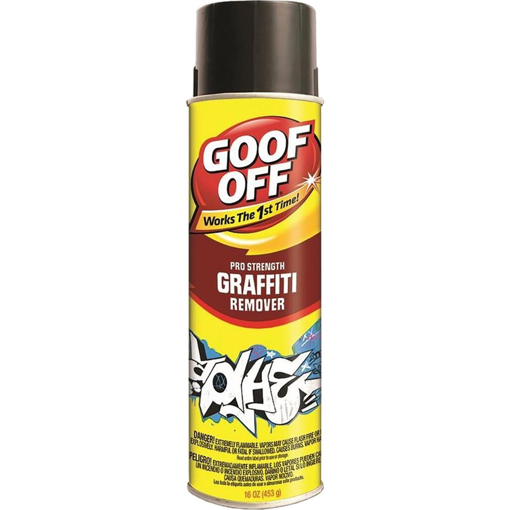 Goof Off FG673 16oz Goof Off VOC Graffiti Remover Spray
