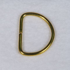 Brass Plated D Ring 45MM Wide #06518000 (Choose Amount)