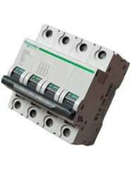 Schneider Automatic Magnetic Thermal c60a 4.5ka 4p 6a Curve c 23900