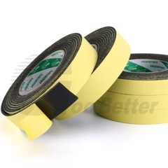 Self Adhesive Backed Foam Sponge Strip Roll Sheet Tape Sticky Seal EVA 10-100mm