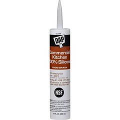 DAP 08658 9.8oz Clear Commercial Kitchen 100% Silicone – Food Grade 12/pk