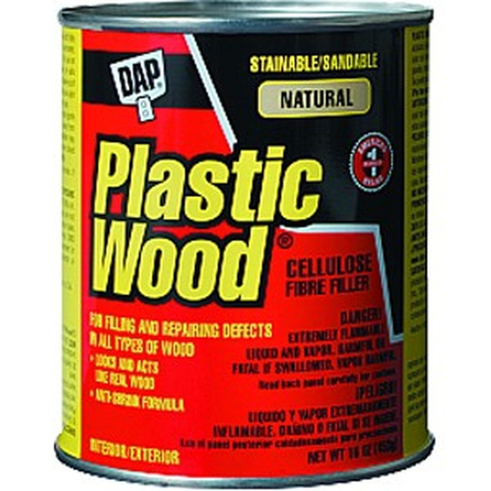 DAP 21506 16oz Natural Plastic Wood Professional Wood Filler