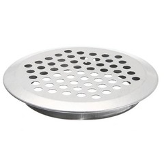 Sleek Stainless Steel Air Vent Grille for Bathrooms and Hobby Rooms Set of 10