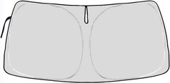 Truck Windshield Sun Shade Compatible with 1996-2025, 2012-2025, 1997-2025, 2013