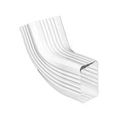 Spectra Pro Select 3 in x 4 in aluminum White Vinyl use with Downpipe -A/B Elbow