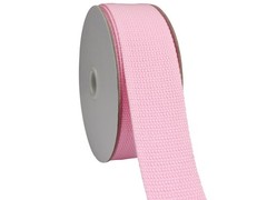 1.5 inch Pink Cotton Webbing Straps for Sewing Braid Handles Bag Strap 30ft W…