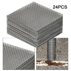 24 Pieces Weep Hole Covers Weep Covers Professional Premium Mesh Design