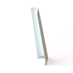 11.5 In. X 4.5 In. X 0.9 Ft. Woodgrain Aluminum Primed XL Siding Corner Moulding