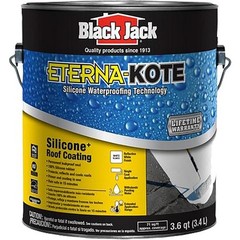 Gardner Gibson 5576-1-20 1’s Black Jack White Eterna-Kote Silicone Roof Coating