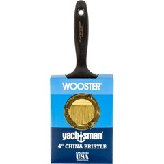 Wooster Z1120 4″ Yachtsman White China Firm Bristle Flat Varnish Paint Brush-1PK