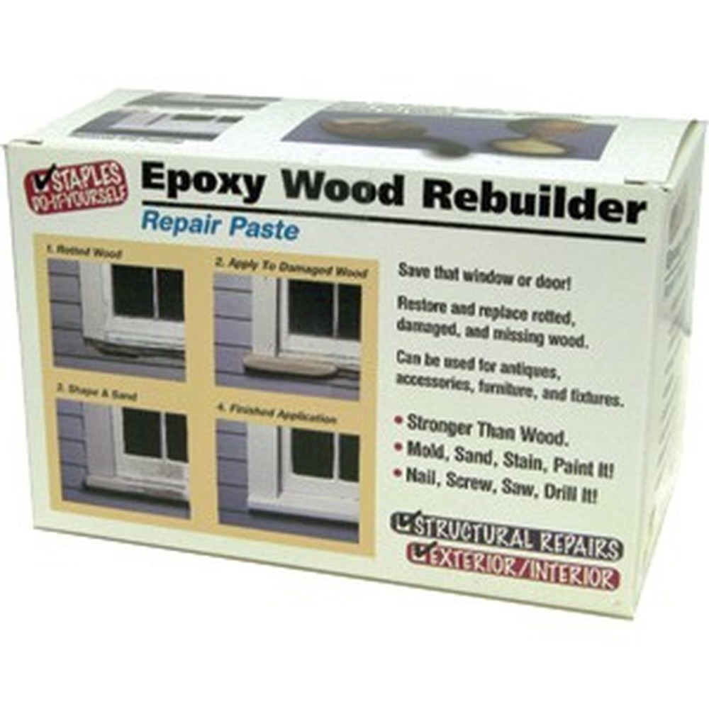 H. F. Staples 403 16oz Epoxy Wood Rebuilder-1PK