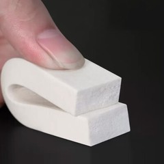 Square Silicone Foamed Seal Strip Bumper Draught Excluder Door Window Sealing