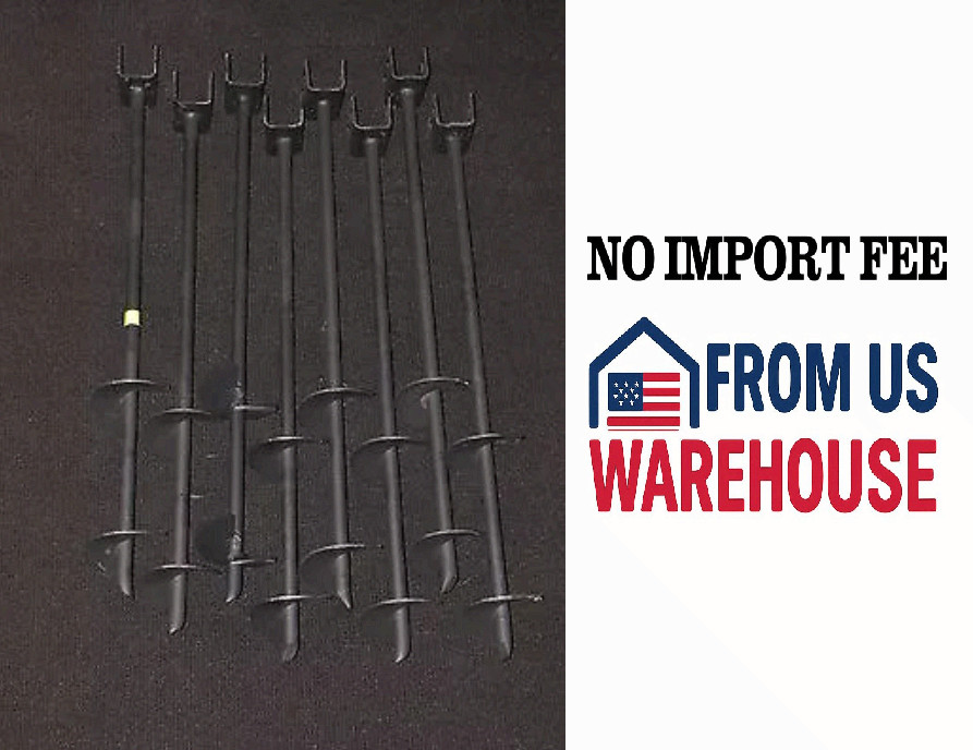 Mobile Home Parts Anchors Tie Downs. One 8 Pack of Augers 30″