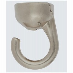 Elephant Wall Hook, Nickel – N260-139