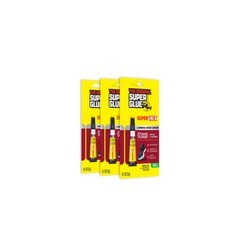 Super Glue Superunix Universal Instant Bonding Adhesive 3g Tube, 3 Pack