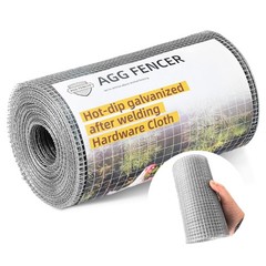 Aggfencer 8Inch X 25Ft Hardware Cloth 1/4 Inch Chicken Wire Fencing 23Ga Hot