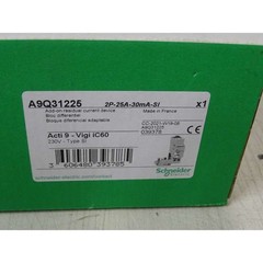 A9Q31225 Schneider Vigi iC60 – Adaptable Differential Block – 2P – 25A – 30m