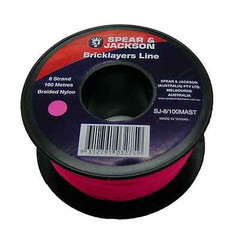 Spear & Jackson BRICKLAYERS LINE Fluorescent Pink,8-Strand*AUS Brand–50m Or 100m