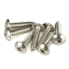 MewuDecor #10 x 3/4″ Truss Head Self Tapping Wood Screws x 3/4″, Silver