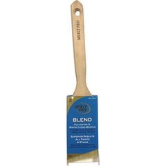 Merit Pro 00038 2″ White China Bristle Polyester Angle Sash Brush-1PK