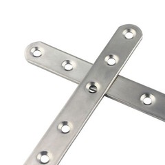 Stainless Steel Repair Plate Flat Straight Fixing Mending Corner Brace Brackets