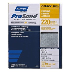 Norton 3X 9×11 Blue Coarse Grit Sanding Sheets for Heavy Material Removal