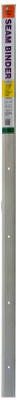 1-1/4 x 72-Inch Silver Seam Binder – H433FS/6
