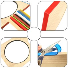 Self-adhesive Edging Strip U-Shaped TPE Edge Trim Wood Furniture Edge Banding