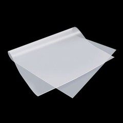 500mmx500mm White Silicone Sealing Pad Sheet 1mm-6mm Thick Silicone Rubber Plate