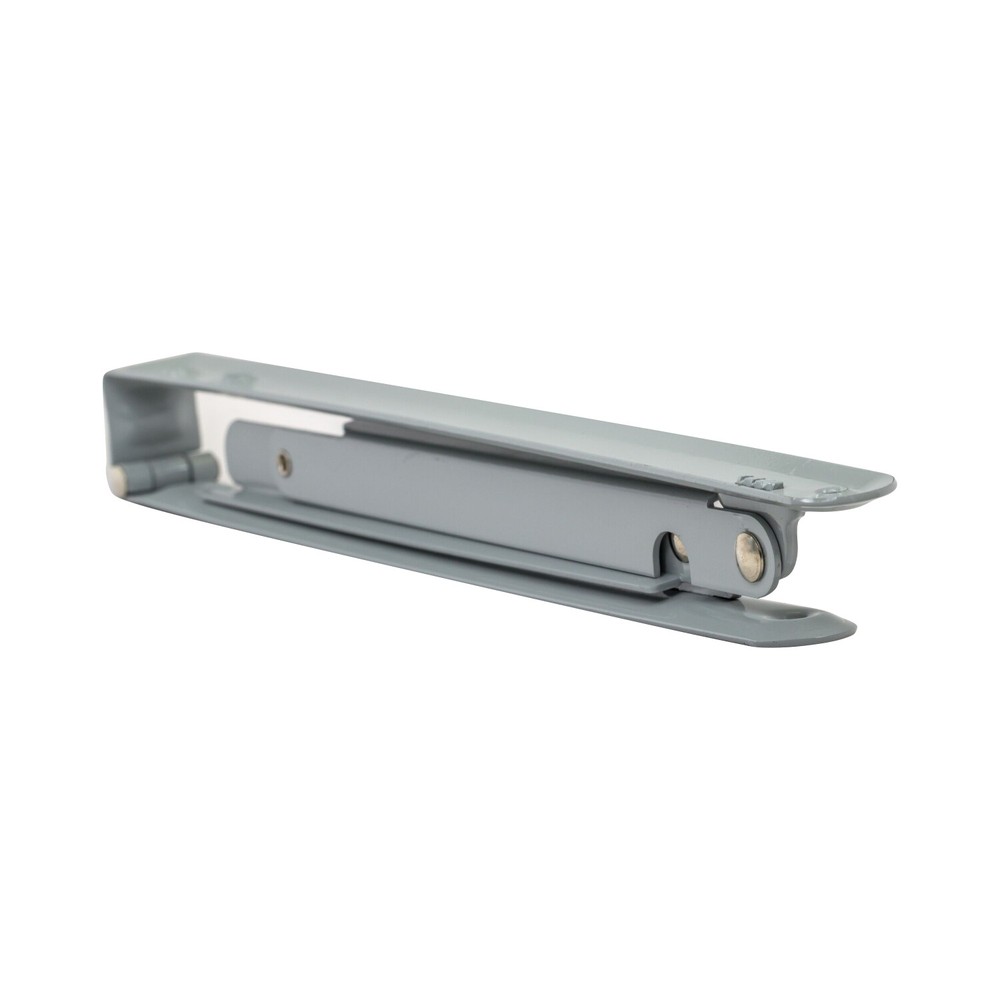 Rok Hardware Folding Shelf Bracket, 12″ x 12″, Medium Duty, Gray