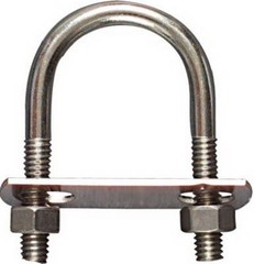U-Bolt, Stainless Steel, 5/16 x 1-3/8 x 2-1/2-In, – N222-448