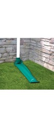 Frost King DRAIN AWAY 8′ Green Plastic K Downspout Extension Unrolls DE200- 2 PK