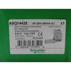A9Q14425 Differential Block Vigi iC60 4P-25A-300mA-AC
