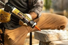 DYNAGRIP 7079827511 Heavy Duty Max 9 Oz Raw Building Material, White, 12 Pack