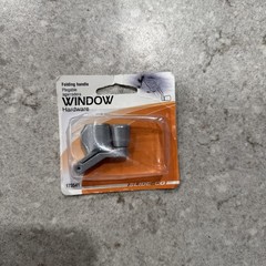 Slide-Co 173541 Universal Folding Casement Window Crank Handle Aluminum NEW