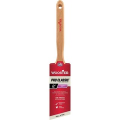 Wooster Z1222 2″ Pro Classic White China Soft Bristle Angle Sash Paint Brush-1PK