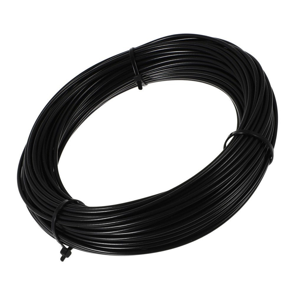 1 Roll Black Coated Stainless Steel Wire Rope Heavy Duty Cable Strand Indoor