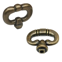 CRZQXOUR 2PCS Vintage Style Drawer Knob Ring，Antique Bronze