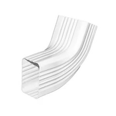 Spectra Pro Select 3 in x 4 in aluminum White Vinyl use with Downpipe -A/B Elbow