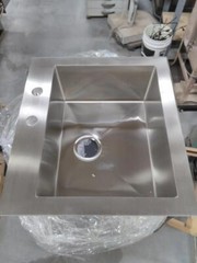 Drop in single sink kitchen bowl RD25225-9 (0-0-1)