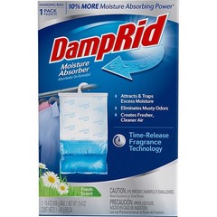Damp Rid FG80FSSB Moisture Absorber Hanging Bag – Fresh Scent (1pk)