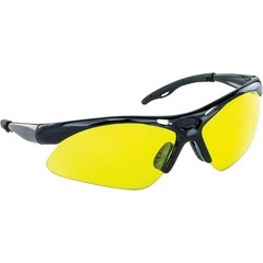 SAS 540-0205 Black Frame/Yellow Lens Diamondbacks Safety Eyewear