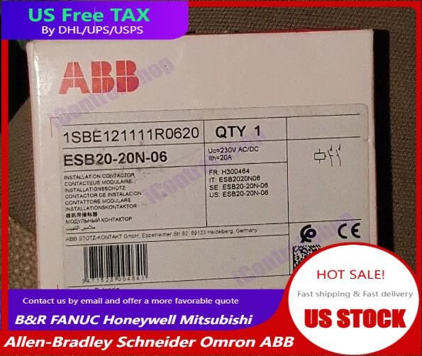 ABB ESB2020N06 ESB20-20N-06 230V DC/C.A. Modular Contactors-
